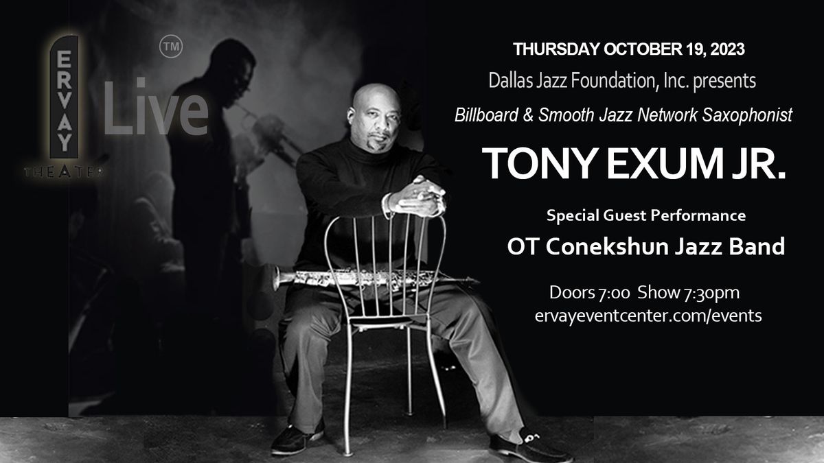 Tony Exum Jr at Humphreys Backstage Live