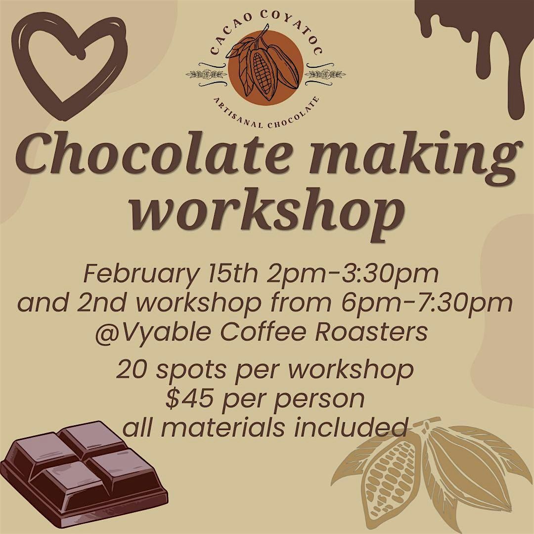 Artisanal Chocolate making workshop