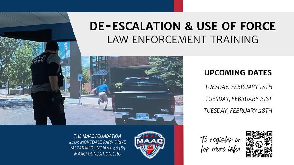 Law Enforcement De-Escalation and Use of Force Training 