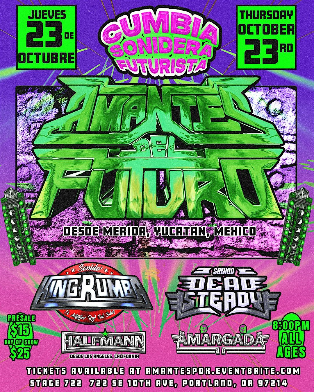 NOCHE DE CUMBIA SONIDERA FUTURISTA