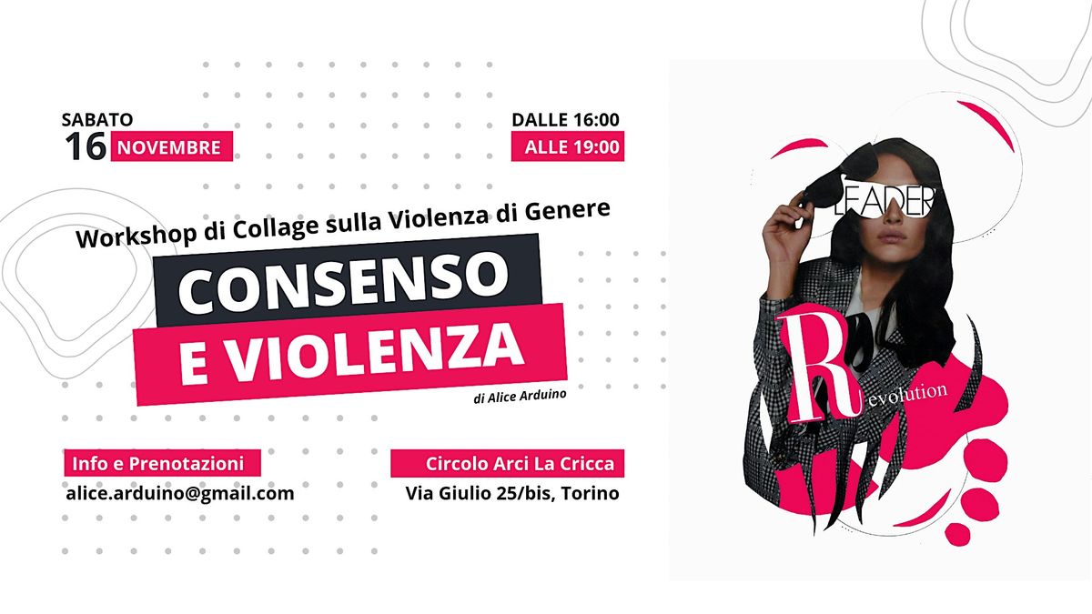 Il Consenso e la Violenza di Genere @ Workshop di Collage