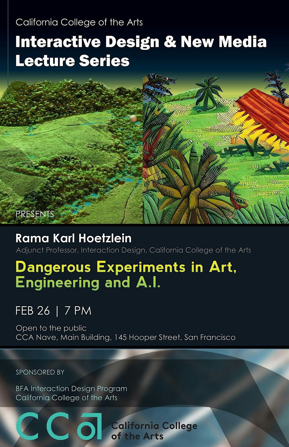 Dangerous Experiments in Art, Engineering & A.I. : Rama Karl Hoetzlein