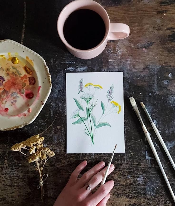 Tea & Art Saturday Workshop | Grand Rapids Art Class with Coffee & Tea