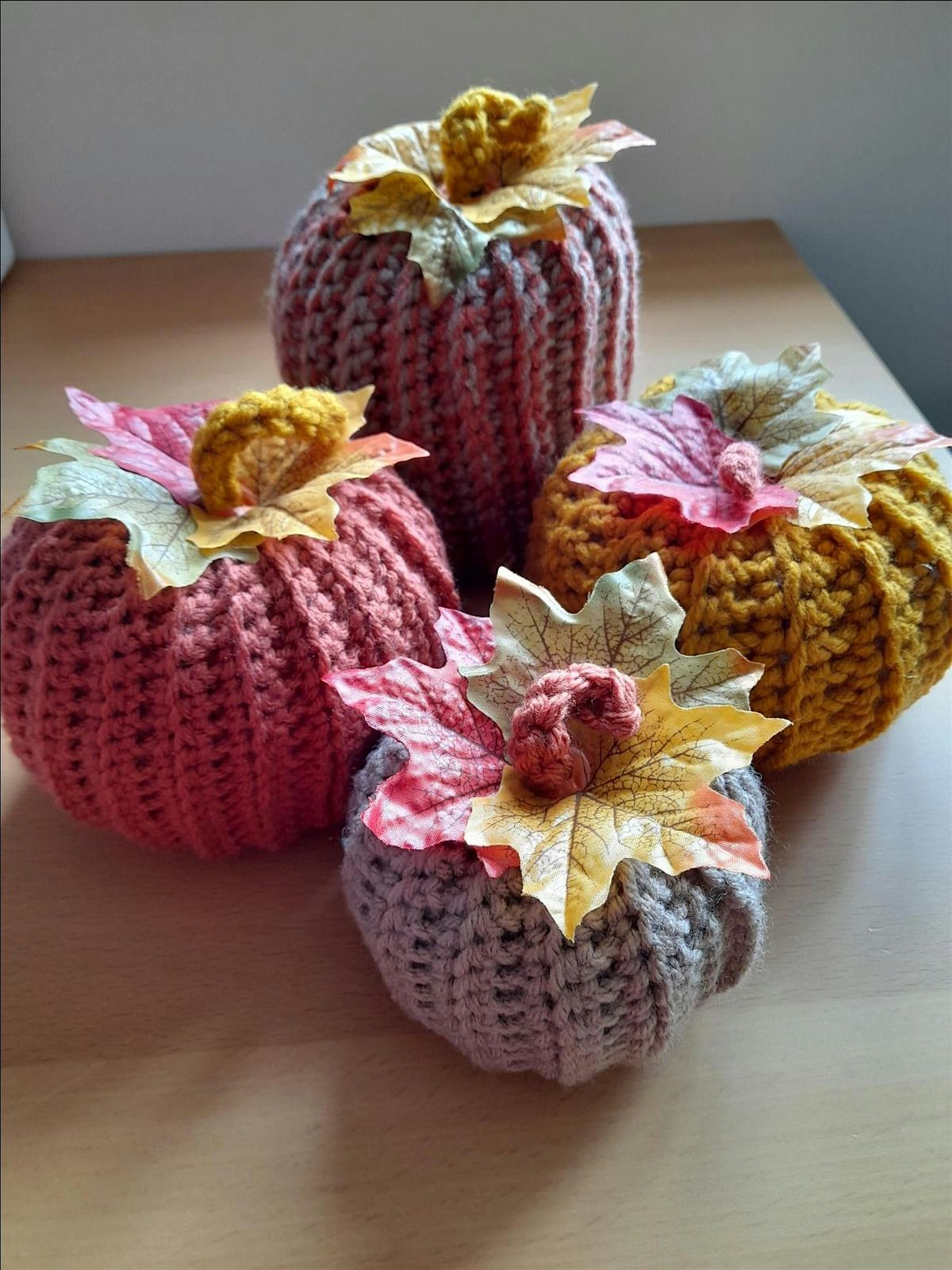 Crochet Pumpkins at Abakhan Shrewsbury