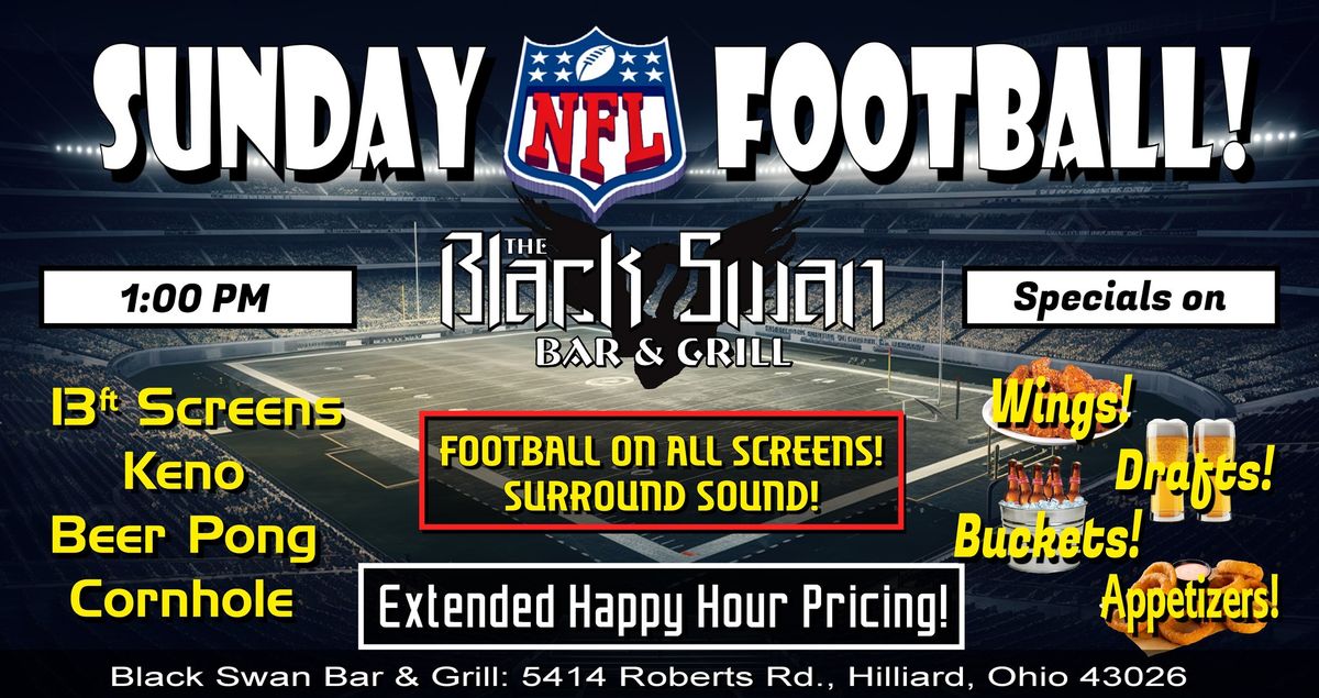 Sunday NFL Football @ The Black Swan