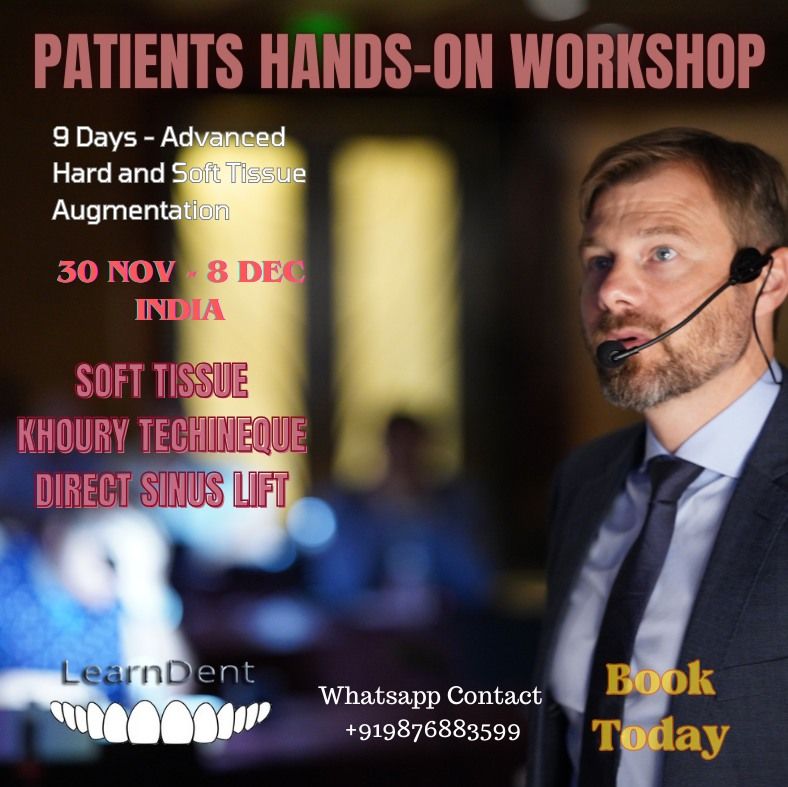 Live Patient Hands-on Surgery Workshop 