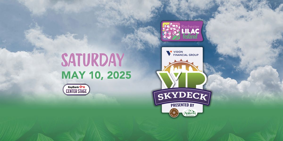 (MAY 10) Lilac Fest Vision Financial Group VIP Skydeck: Katie Pruitt