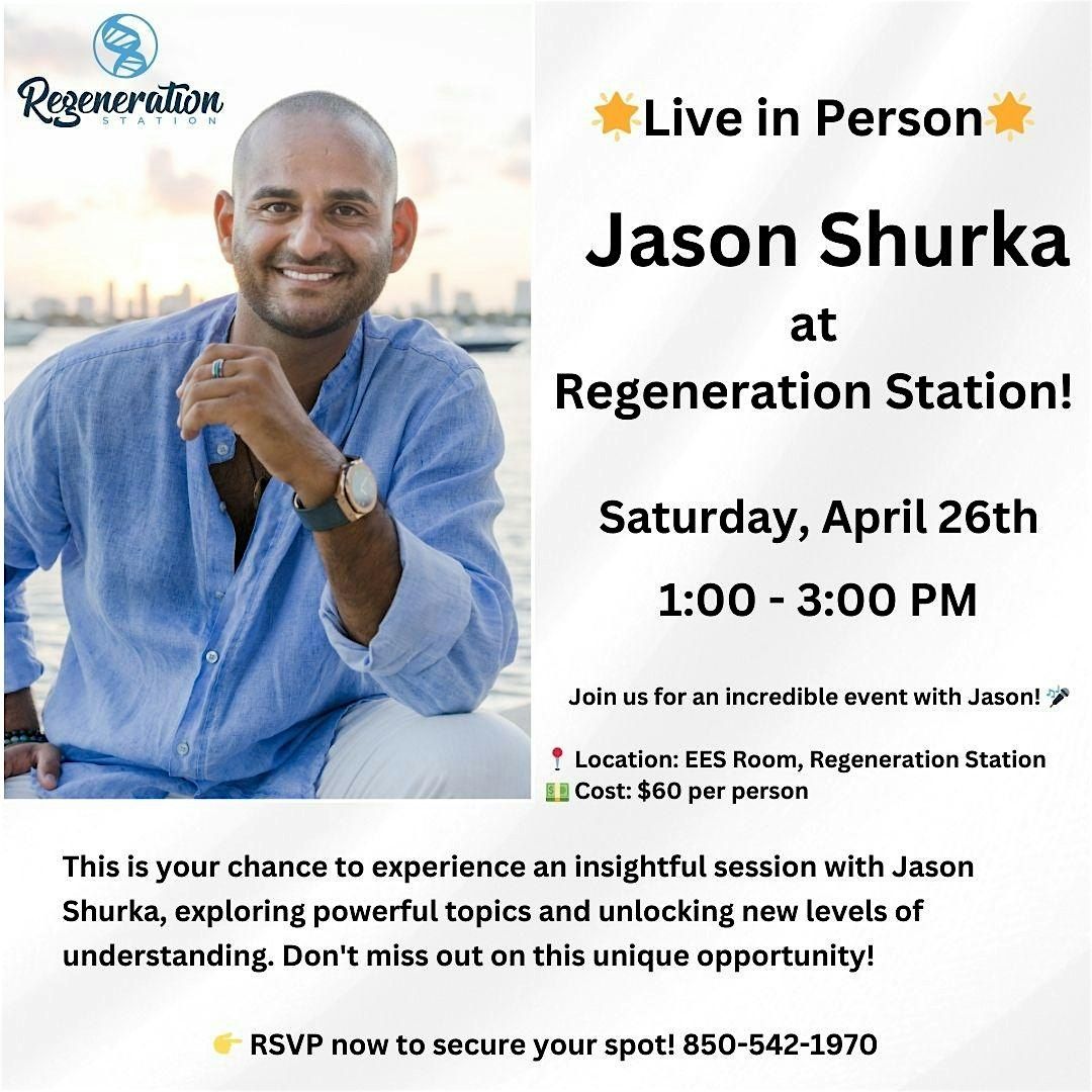 Jason Shurka  Live at Regeneration Station