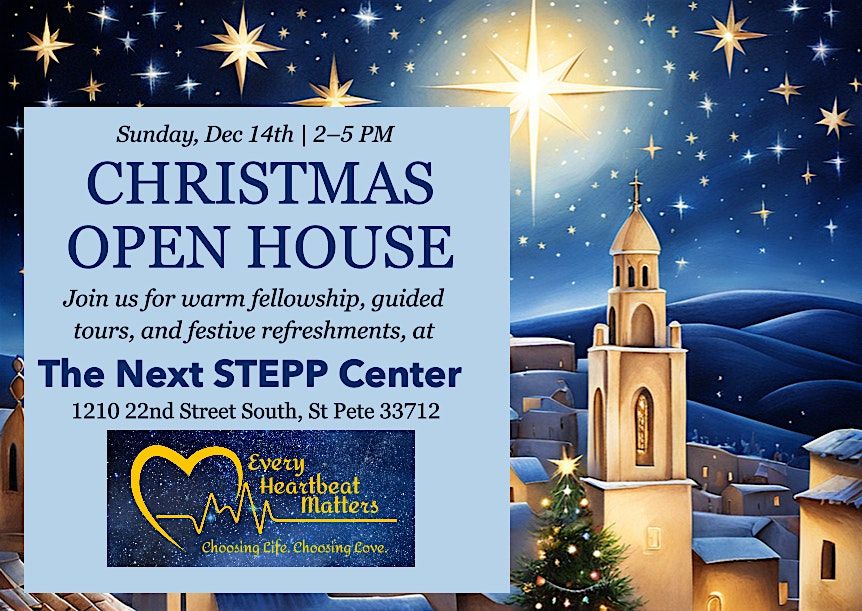 Next STEPP Christmas Open House