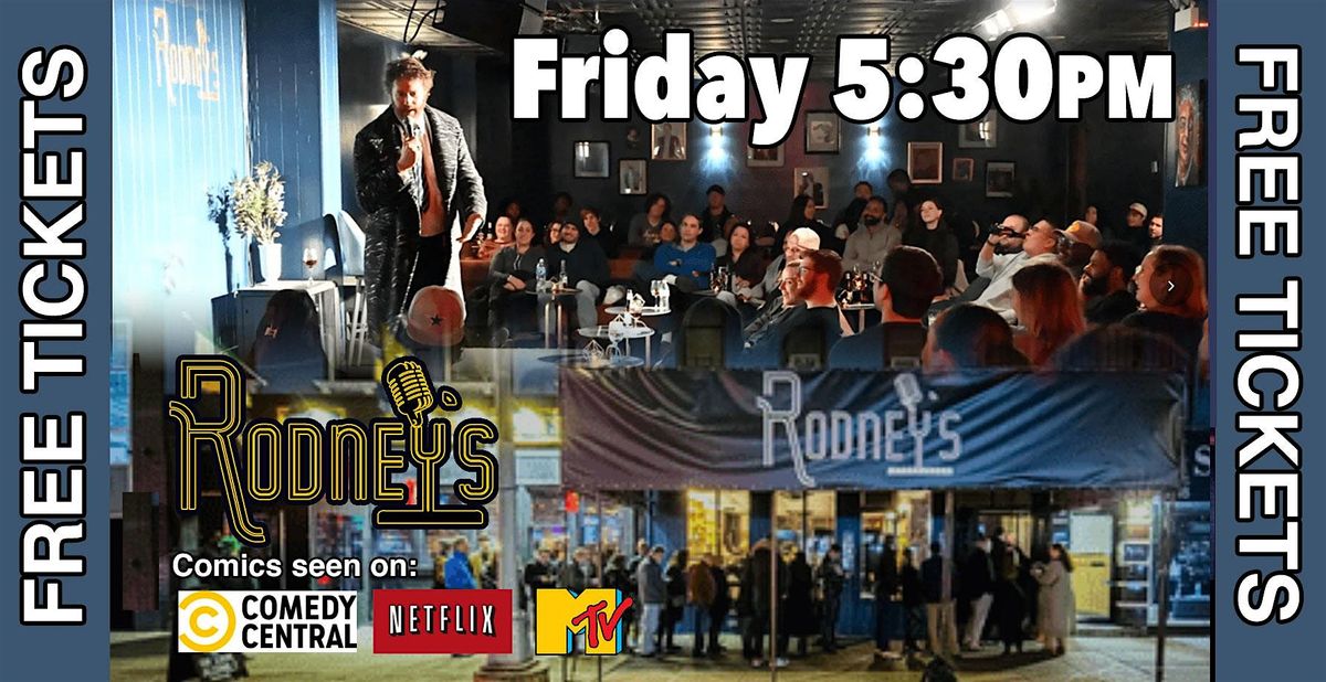 Free Comedy Show Tickets! Standup Comedy at Rodney's Comedy Club