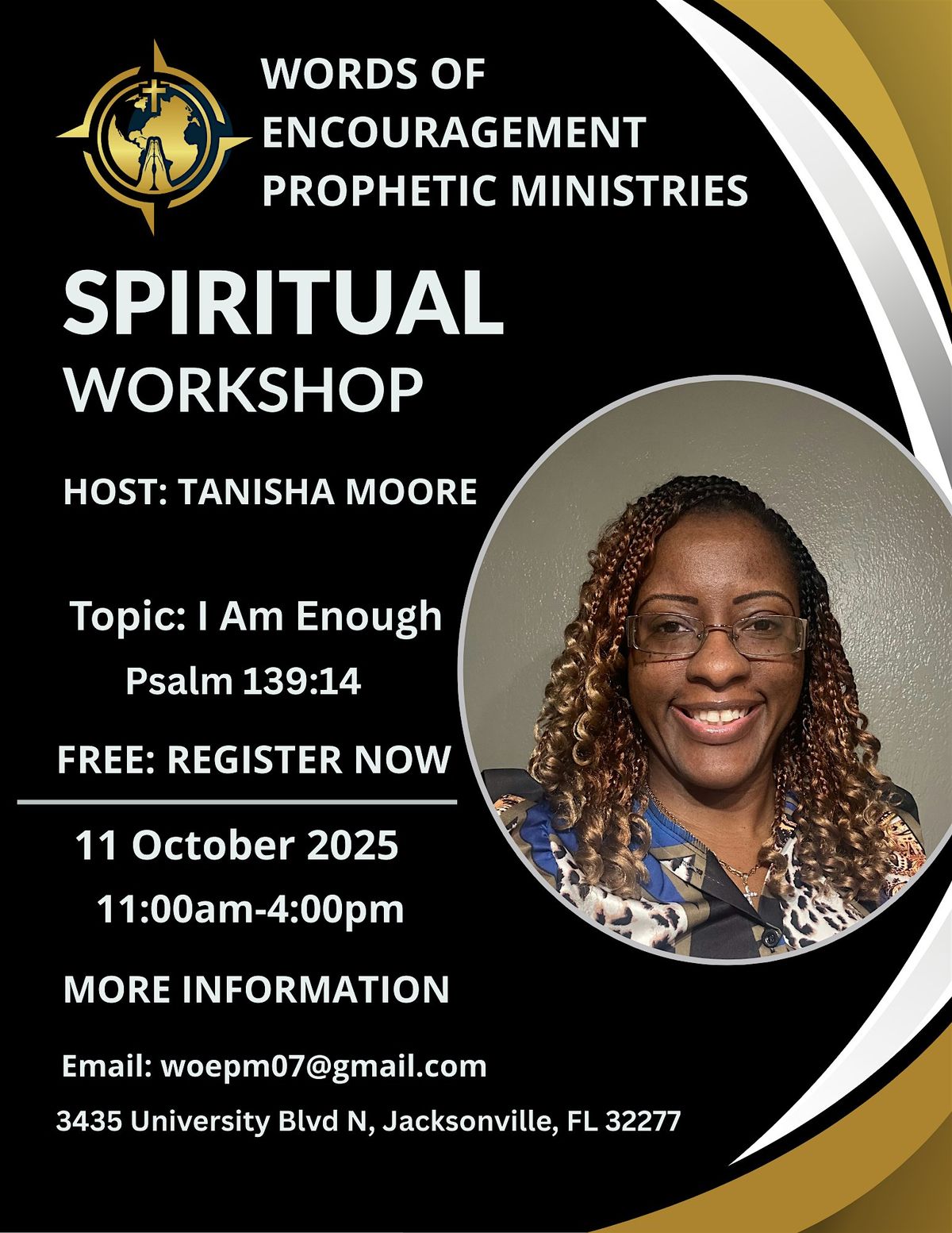 I Am Enough: Spiritual Workshop