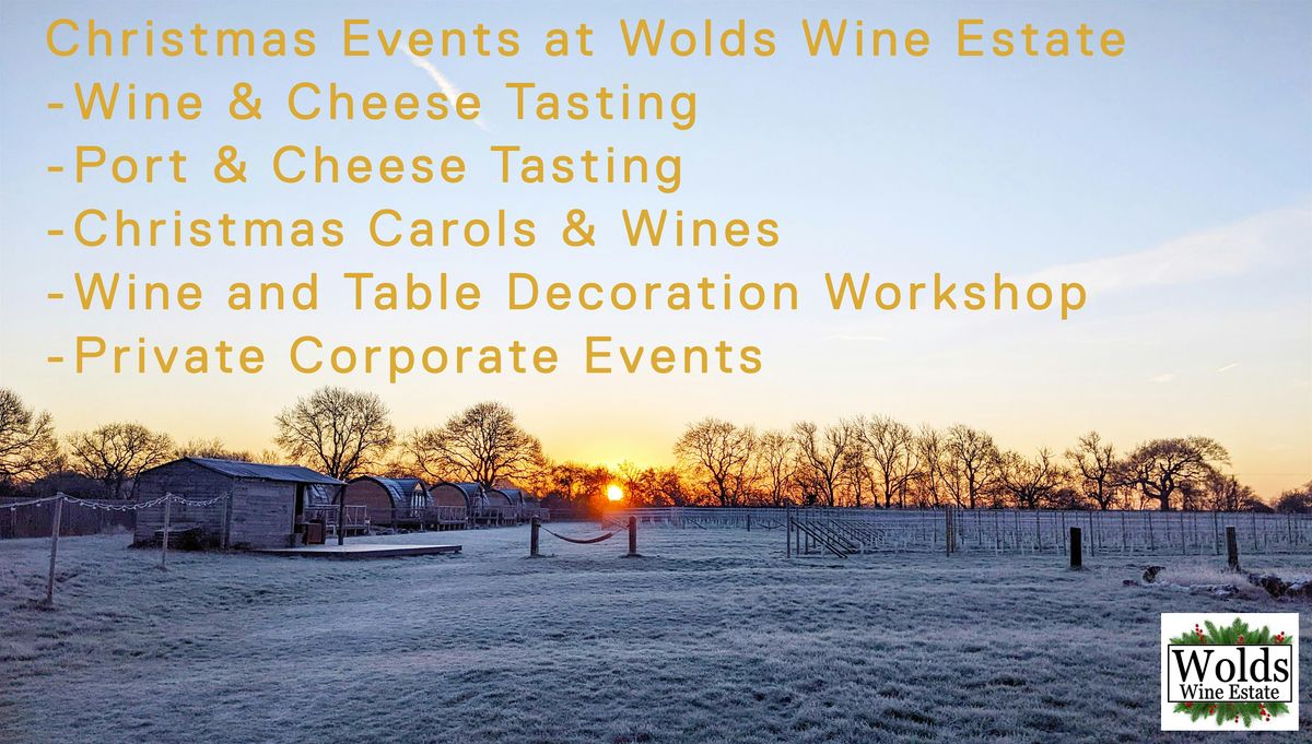 Wine & Christmas Table Decoration Workshop