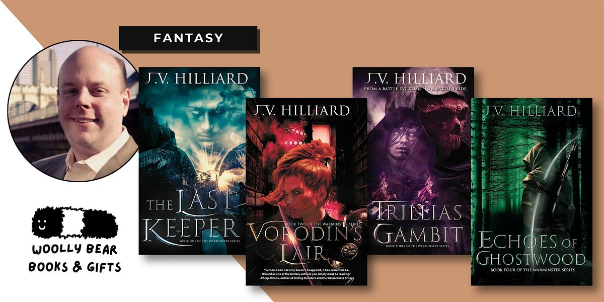 AUTHOR EVENT: J.V. Hilliard (Fantasy Series)