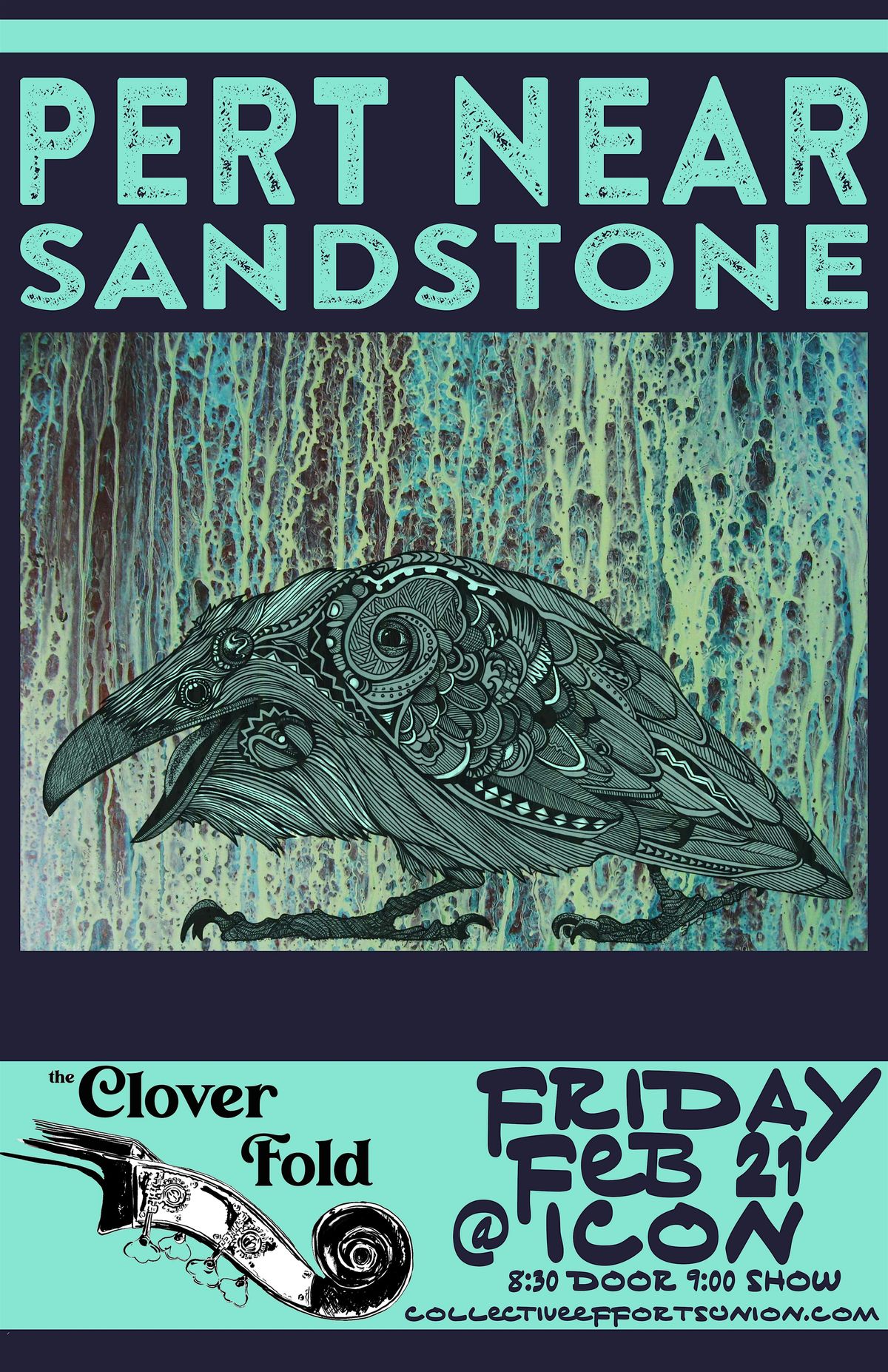 Pert Near Sandstone LIVE @ ICON w\/ The Clover Fold