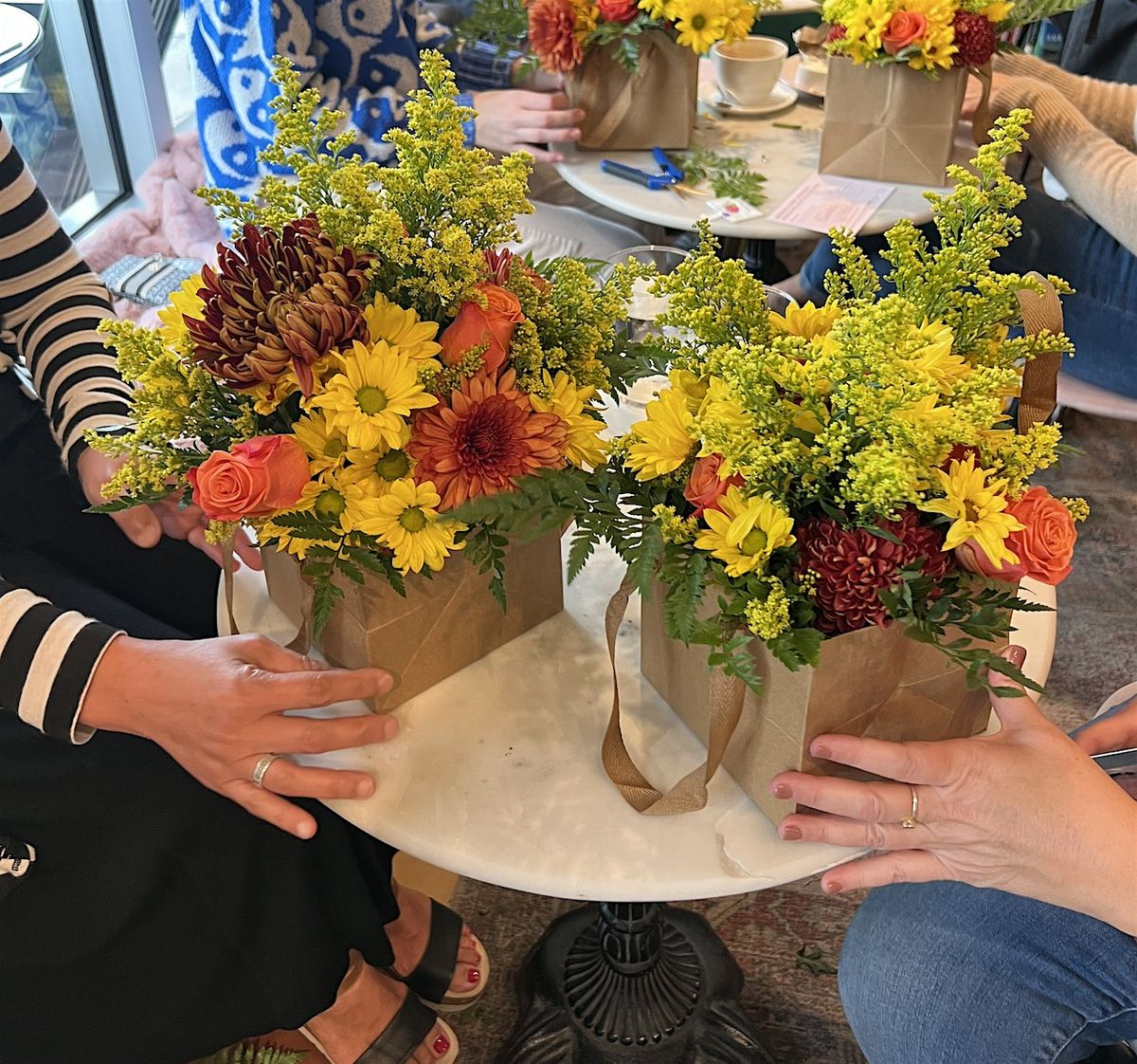 Thanksgiving Centerpiece Workshop at 3 Daughters