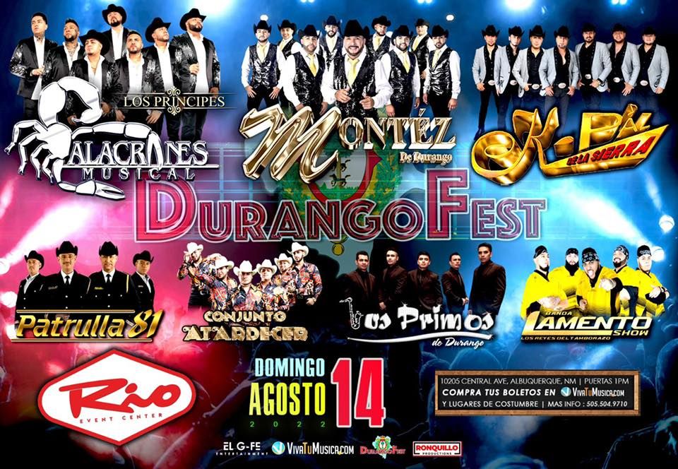 Durango Fest 2025, 10205 Central Ave NW, Albuquerque, NM 871217626