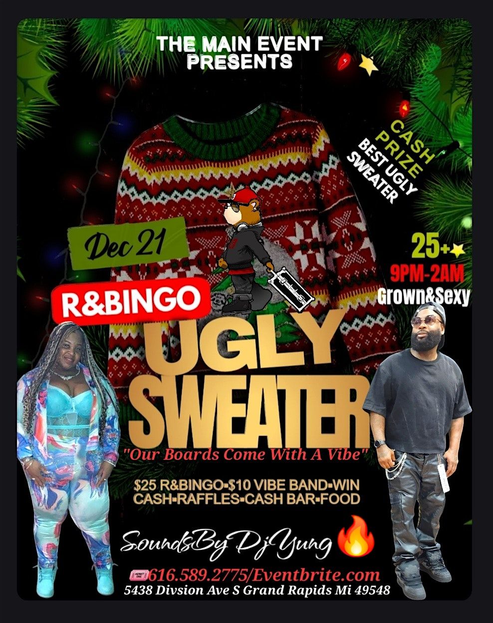 R&BINGO UGLY SWEATER PARTY