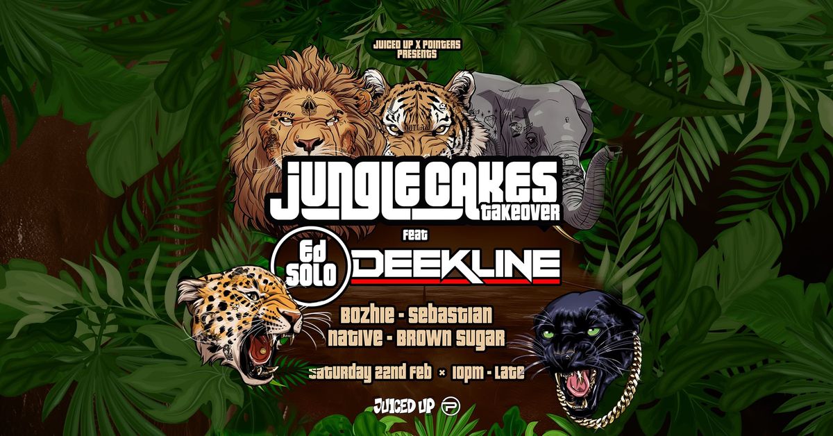 Jungle Cakes Takeover ft. Ed Solo & Deekline | Auckland