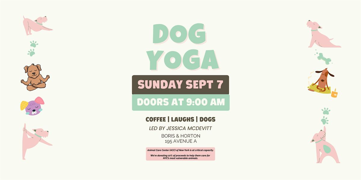 Dog Friendly Yoga @ Boris & Horton