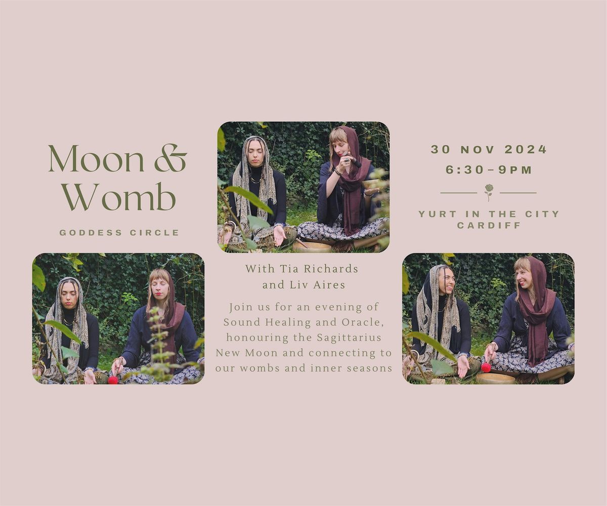 Moon & Womb Oracle and Sound Evening