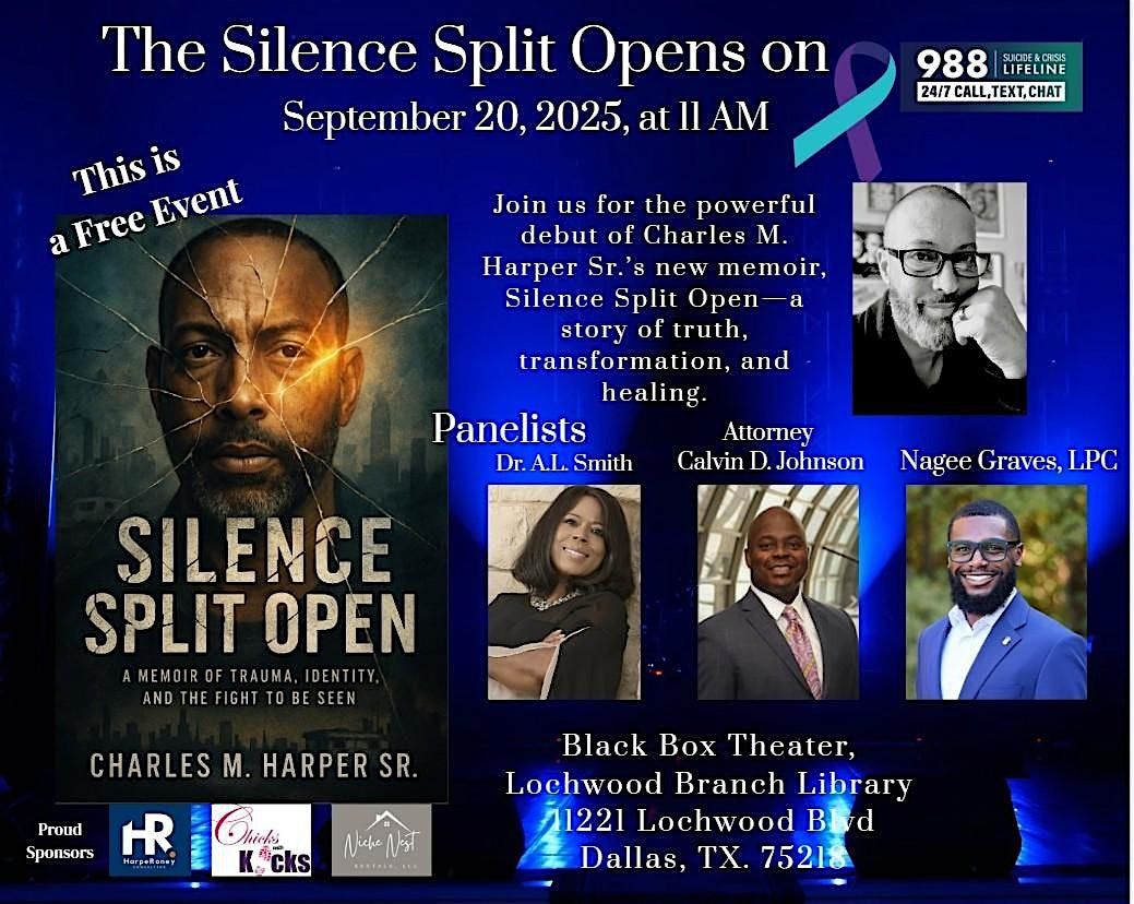 From Hurt to Hope: The Private Launch of Silence Split Open