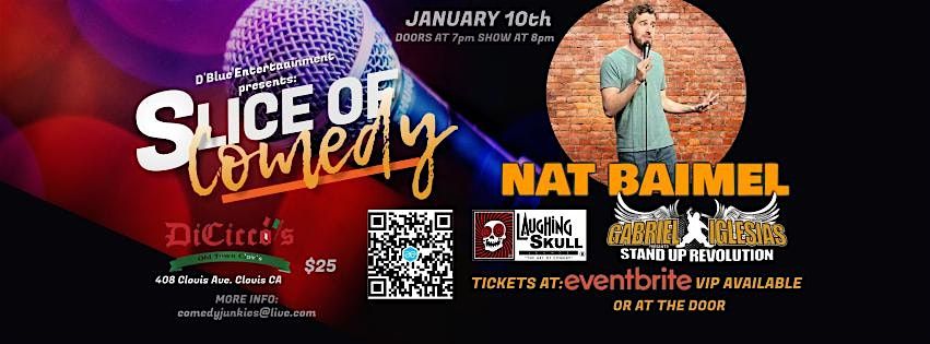 Slice of Comedy Headlining Nat Baimel