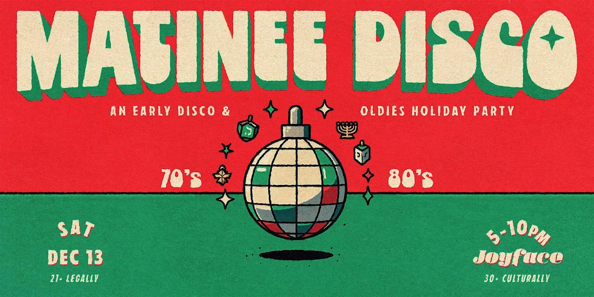 Holiday Disco @ Joyface