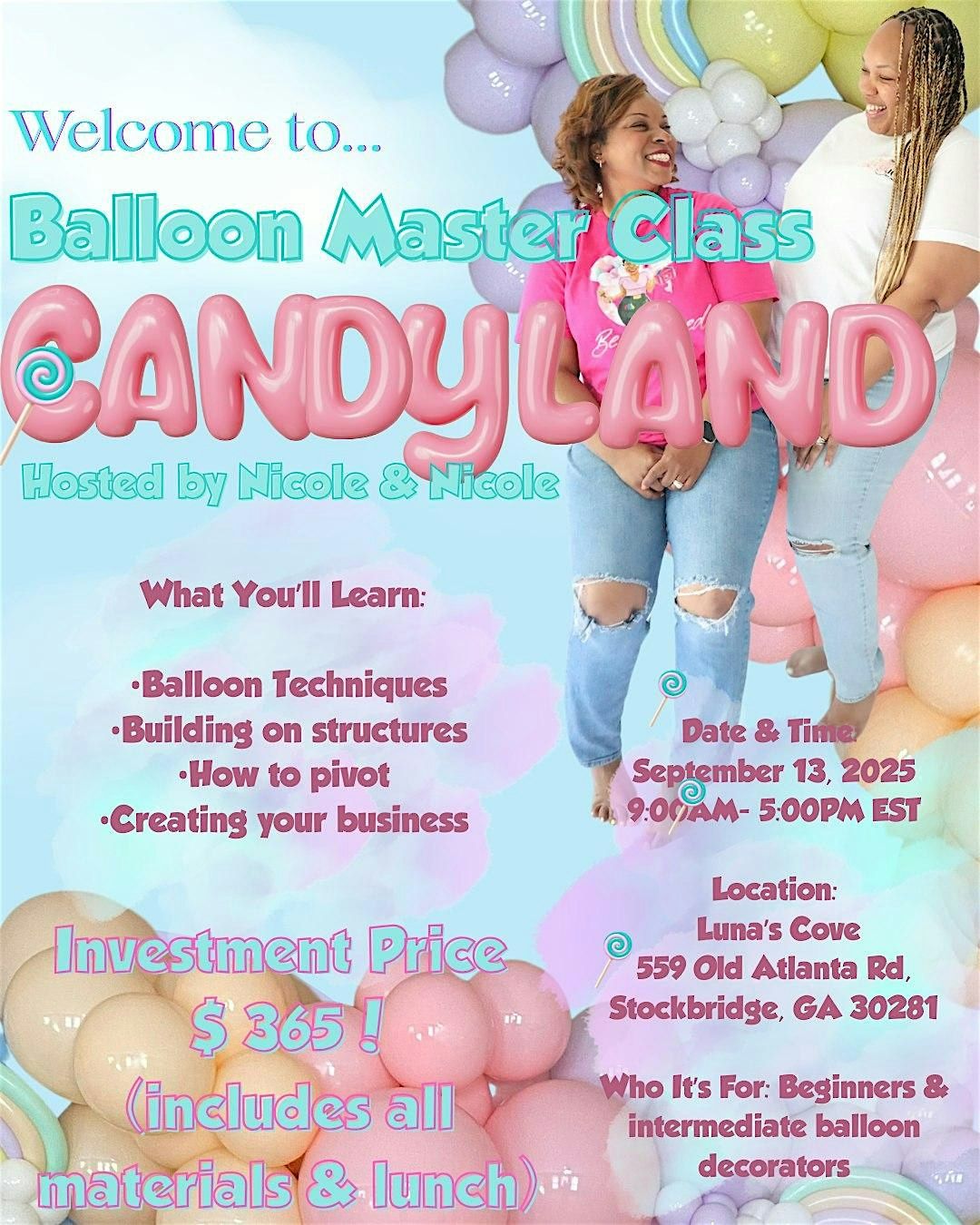 Candyland - Balloon Masterclass