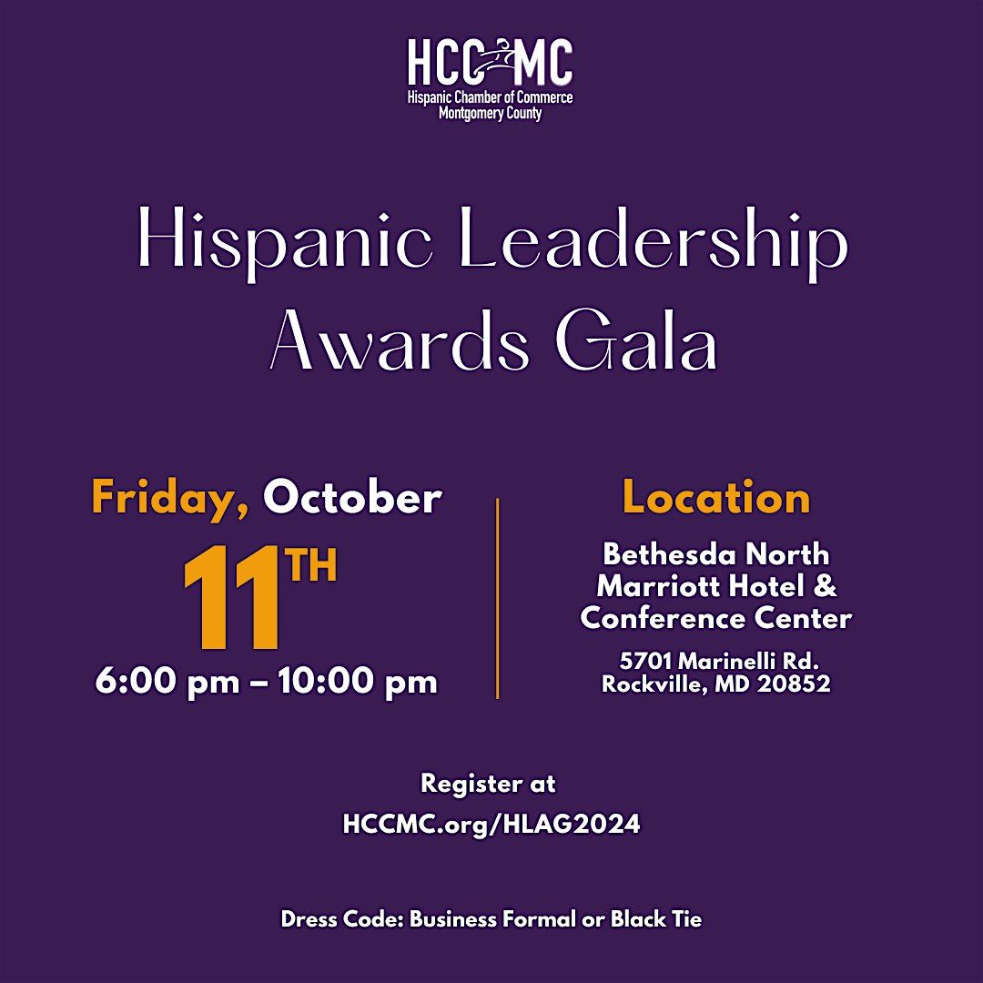 2025 HCCMC Hispanic Leadership Awards Gala