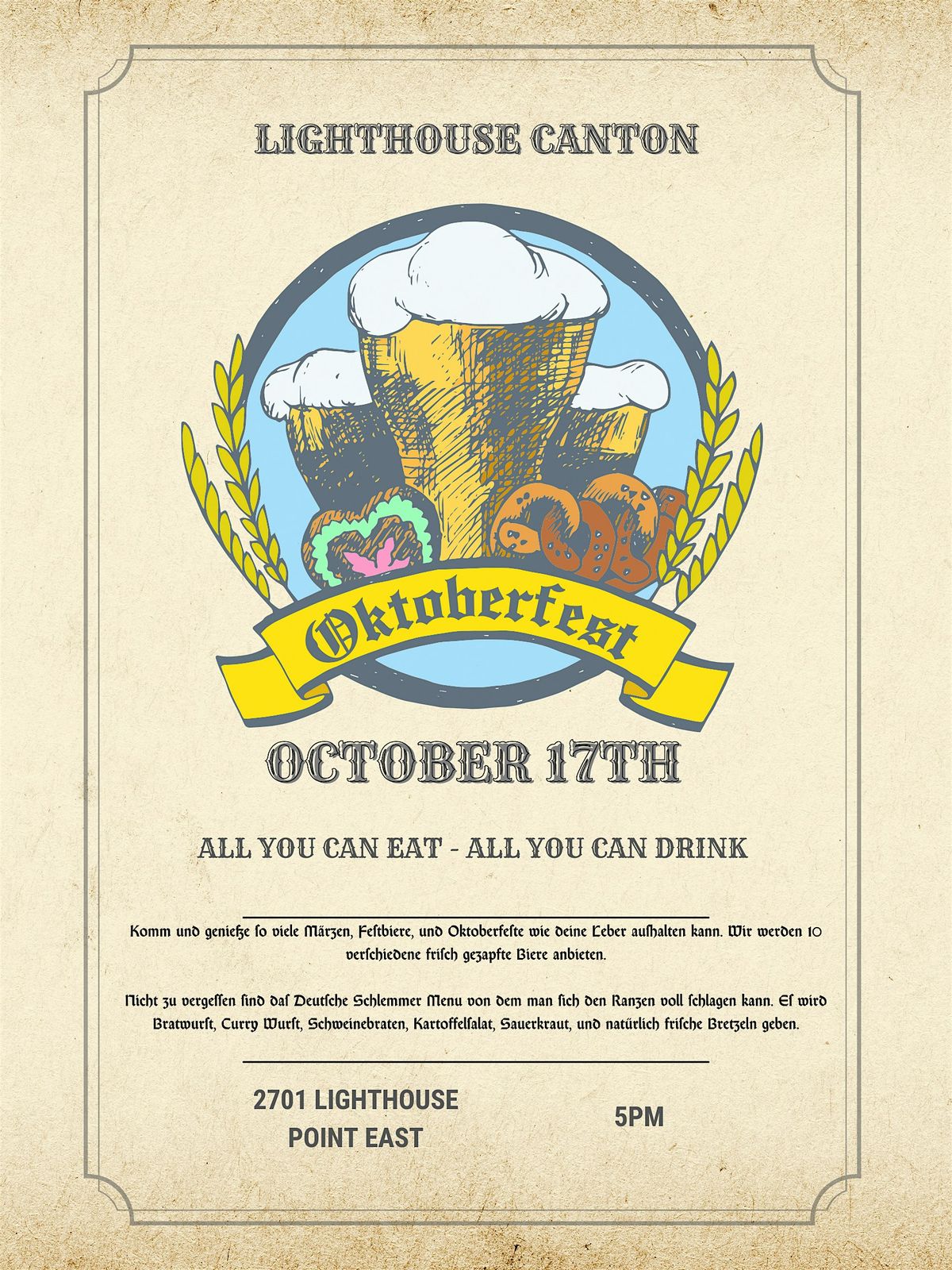 Lighthouse Oktoberfest 2025