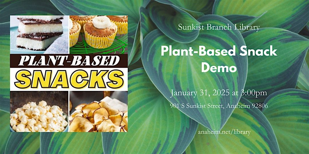 Plant-based Snack Demo