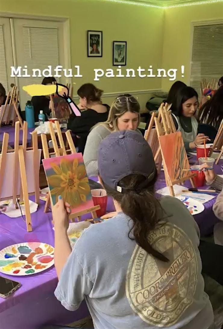 Mindful painting. Exploring Meditation.