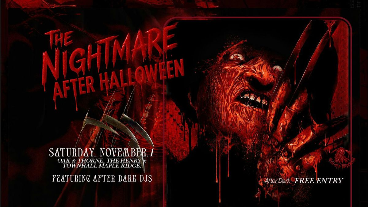 THE NIGHTMARE AFTER HALLOWEEN AT THE HENRY