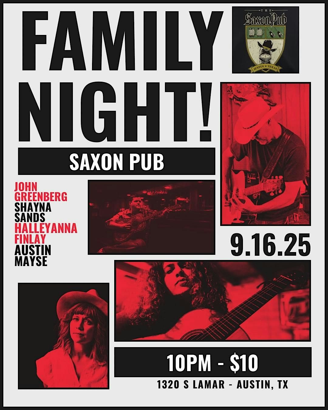 Austin Mayse & HalleyAnna Family night