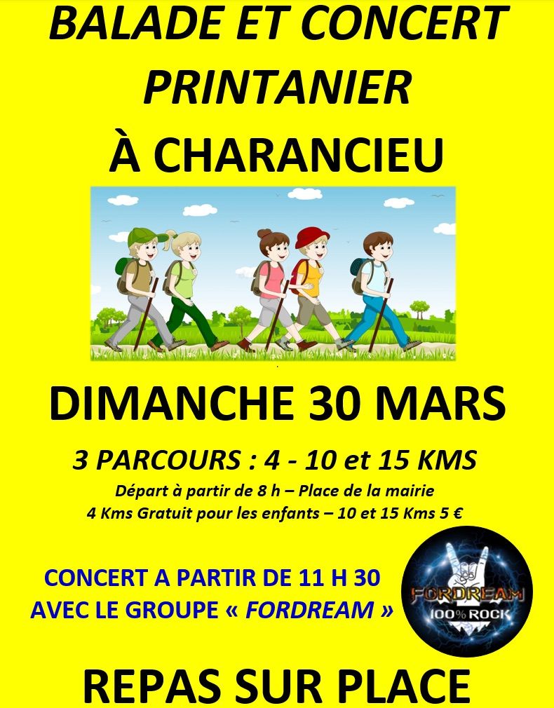 BALADE ET CONCERT PRINTANIER