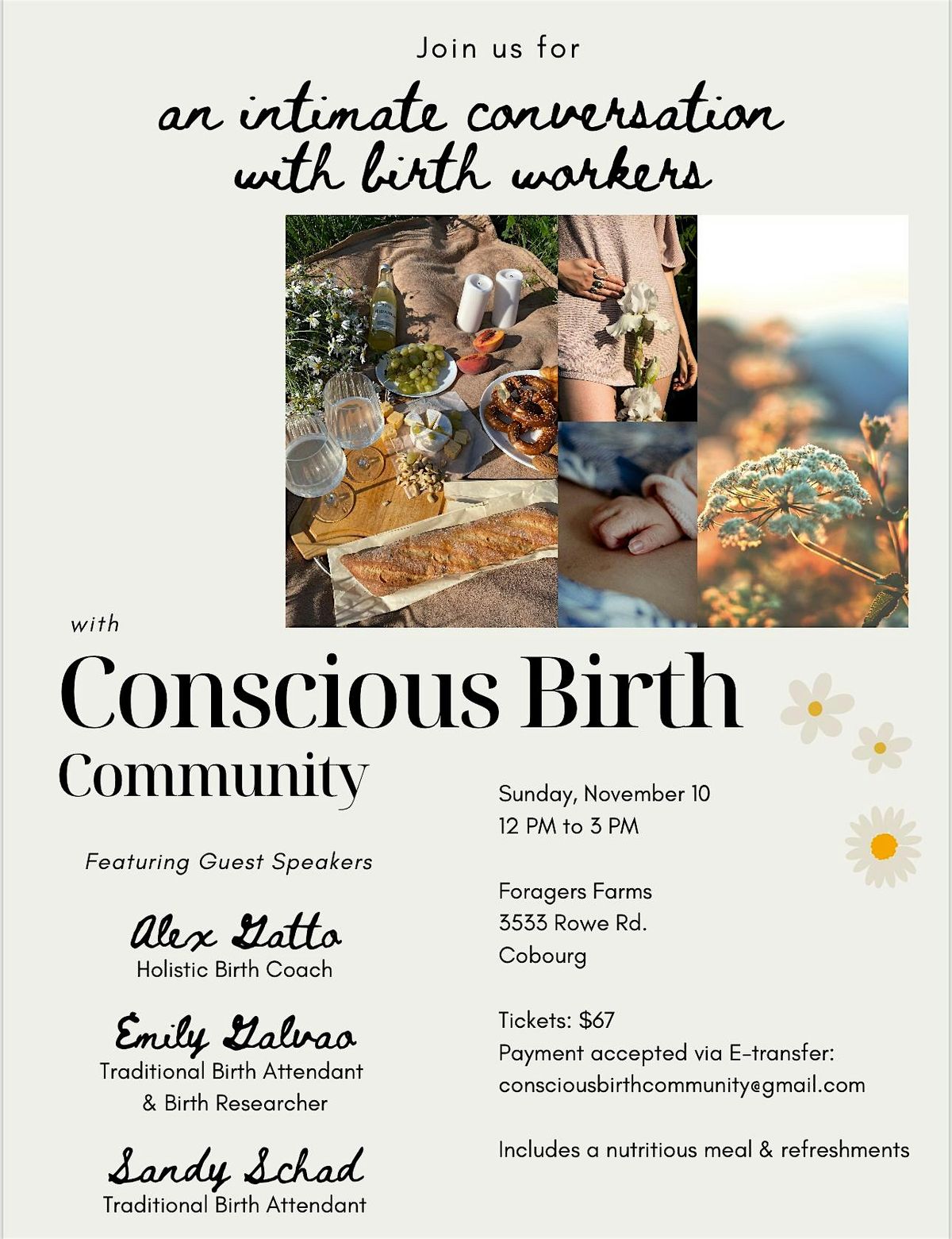 An Intimate Conversation with Birth Workers at Foragers Farms