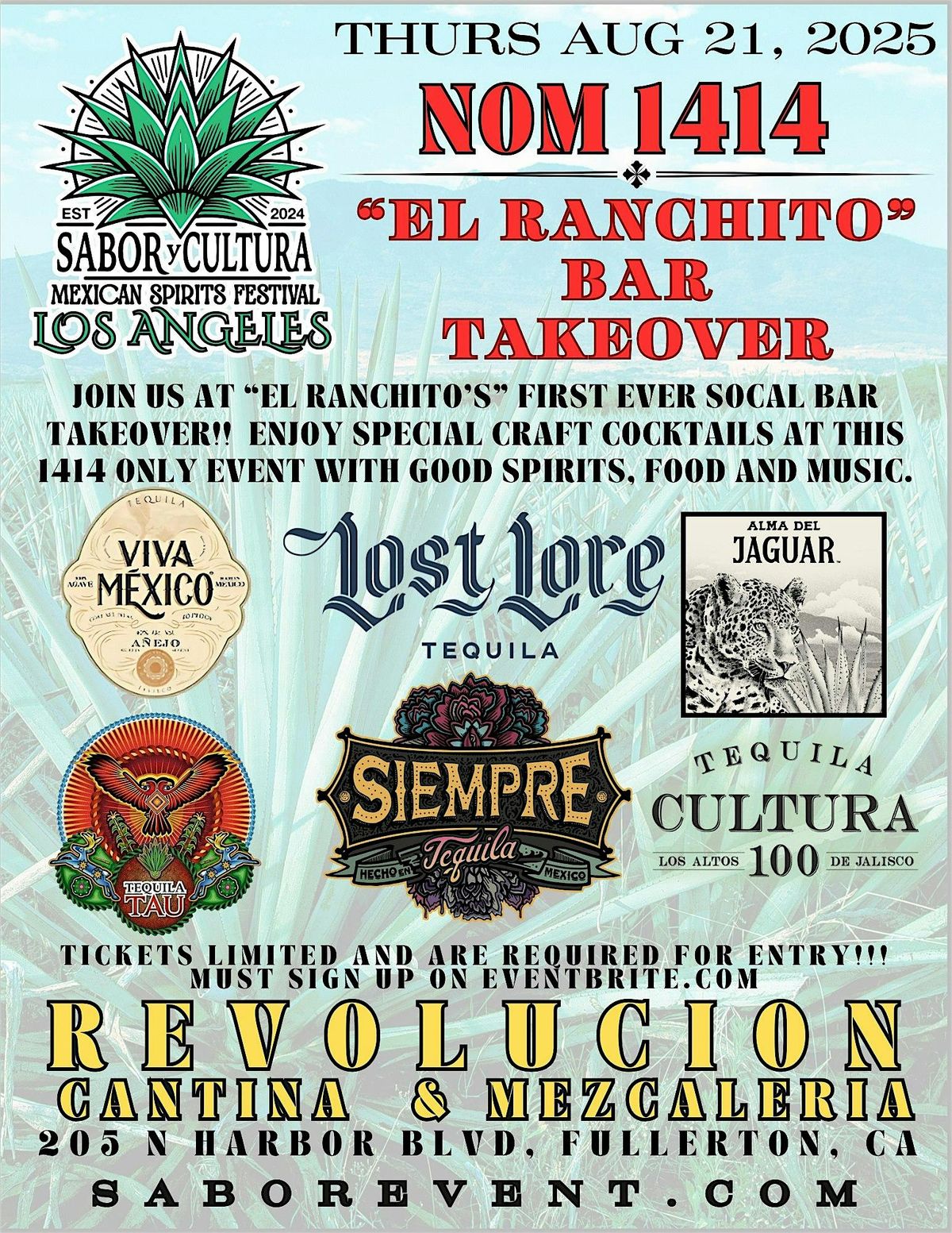 El Ranchito - NOM 1414 Bar Takeover