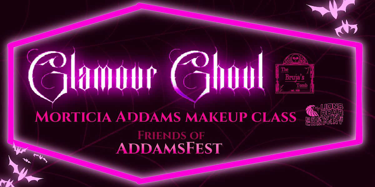 Glamour Ghoul: A Morticia Addams Makeup Class