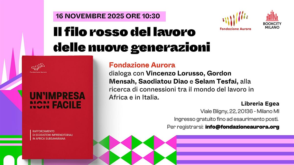 Il filo rosso del lavoro delle nuove generazioni