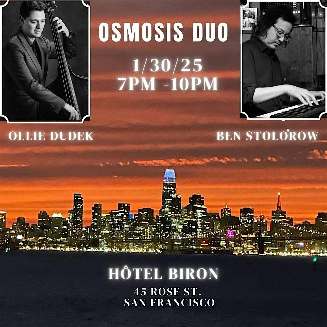 Osmosis Jazz Night @ Hotel Biron 1\/30