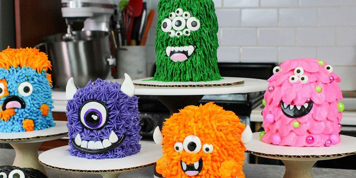 Monster Mash Cake Decorating