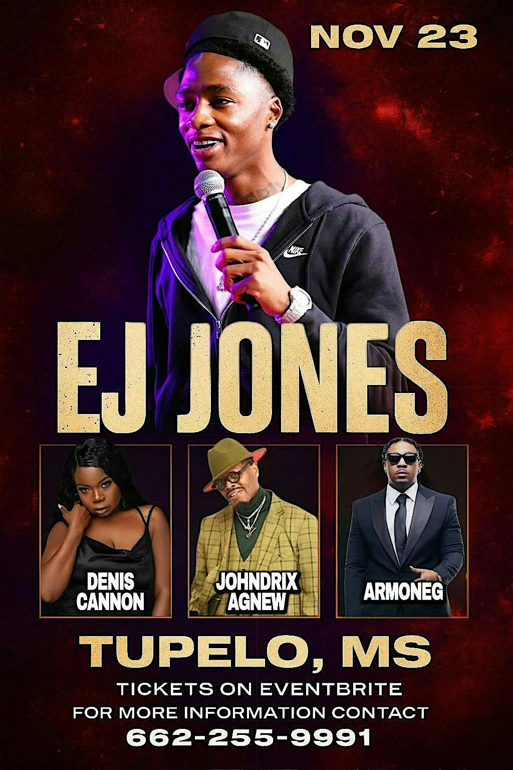 Night of Soul Music featuring EJ JONES & others!