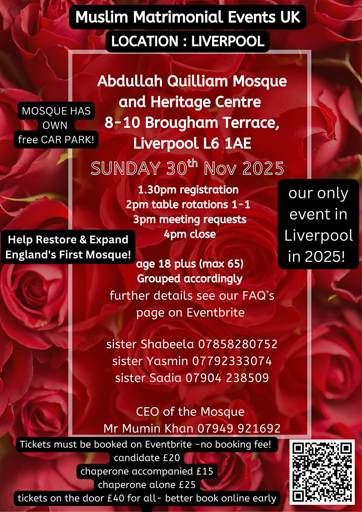 Muslim Matrimonial Events UK