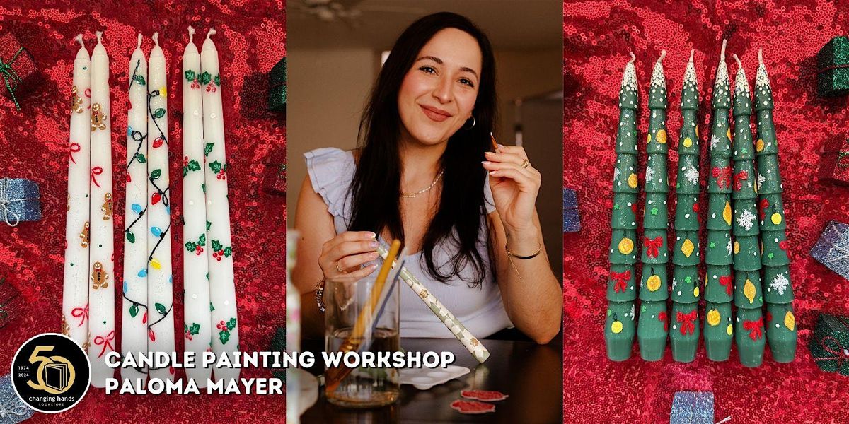 Holiday Candle Painting Workshop