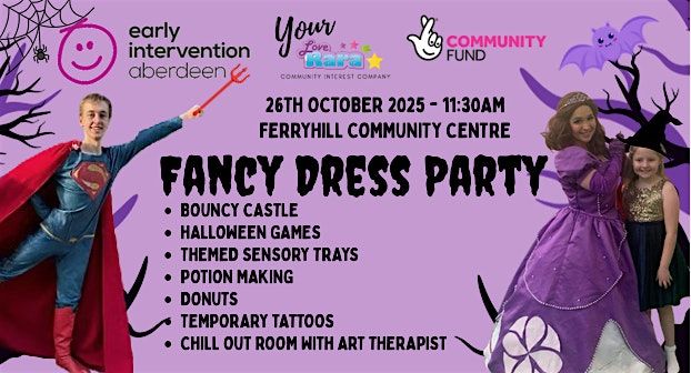 ASN Fancy Dress Party Hosted by Love Rara  - inc  Bouncy Castle