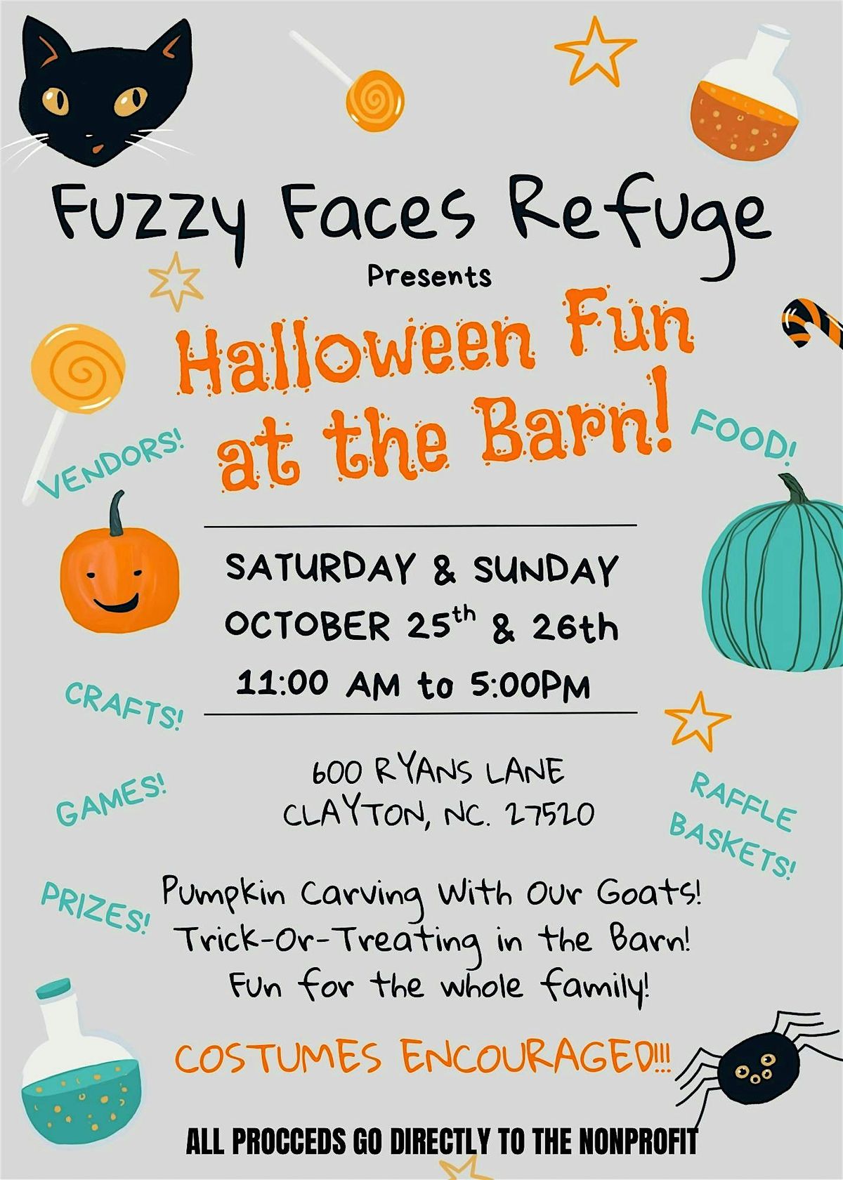 Halloween at the Farm - 2025 Presented by Fuzzy Faces Refuge Nonprofit