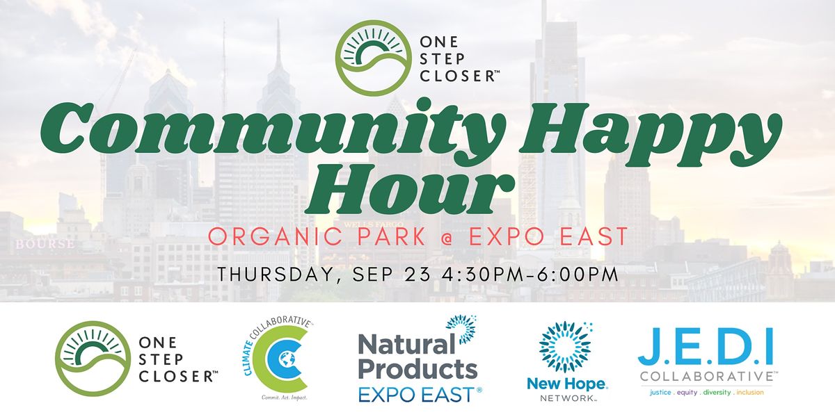 OSC Community Happy Hour At Expo East