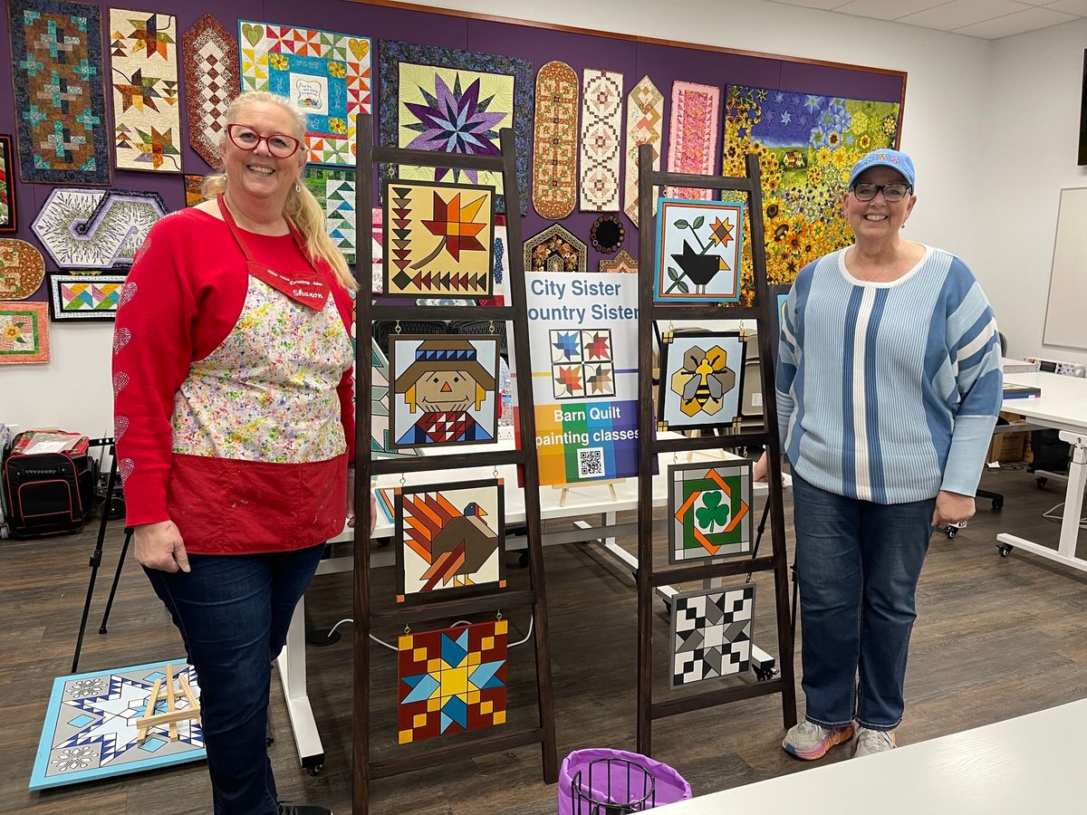 BARN QUILT PAINTING CLASS 