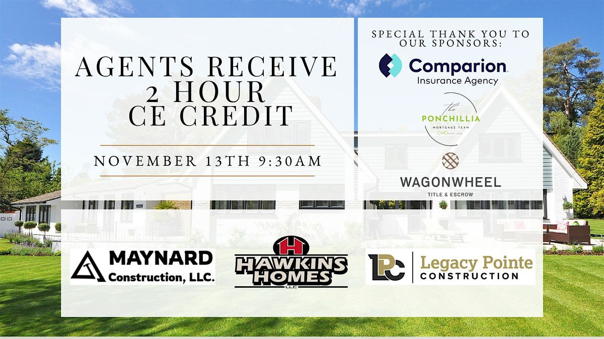 CE Credit for Real Estate Agents