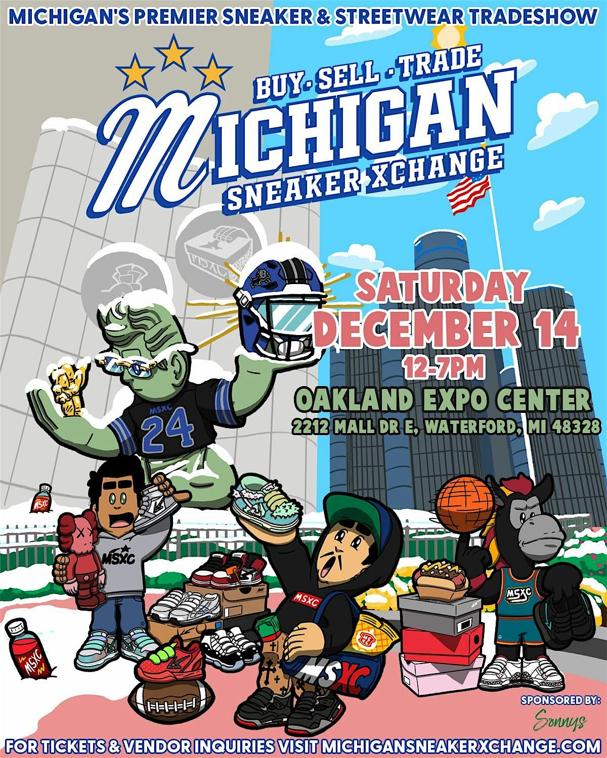 MICHIGAN SNEAKER XCHANGE - DECEMBER 14TH, 2024